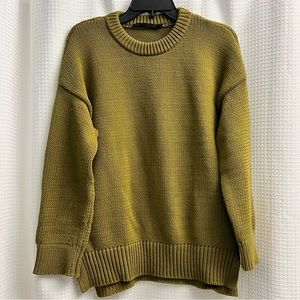 Jenni Kayne Oversized Cotton Fisherman Sweater